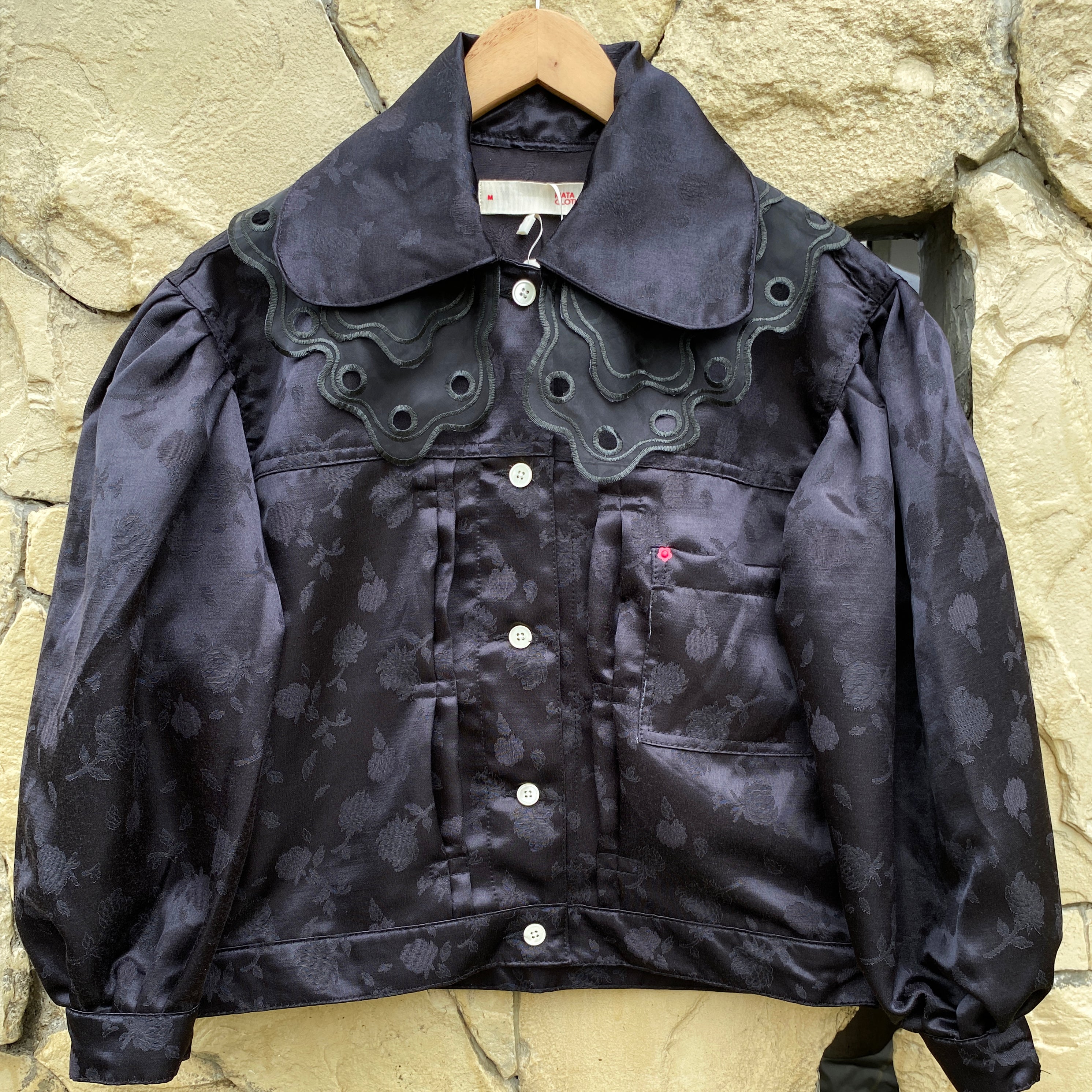 Emiria Jacket Botanic Silk - MATA CLOTHiER