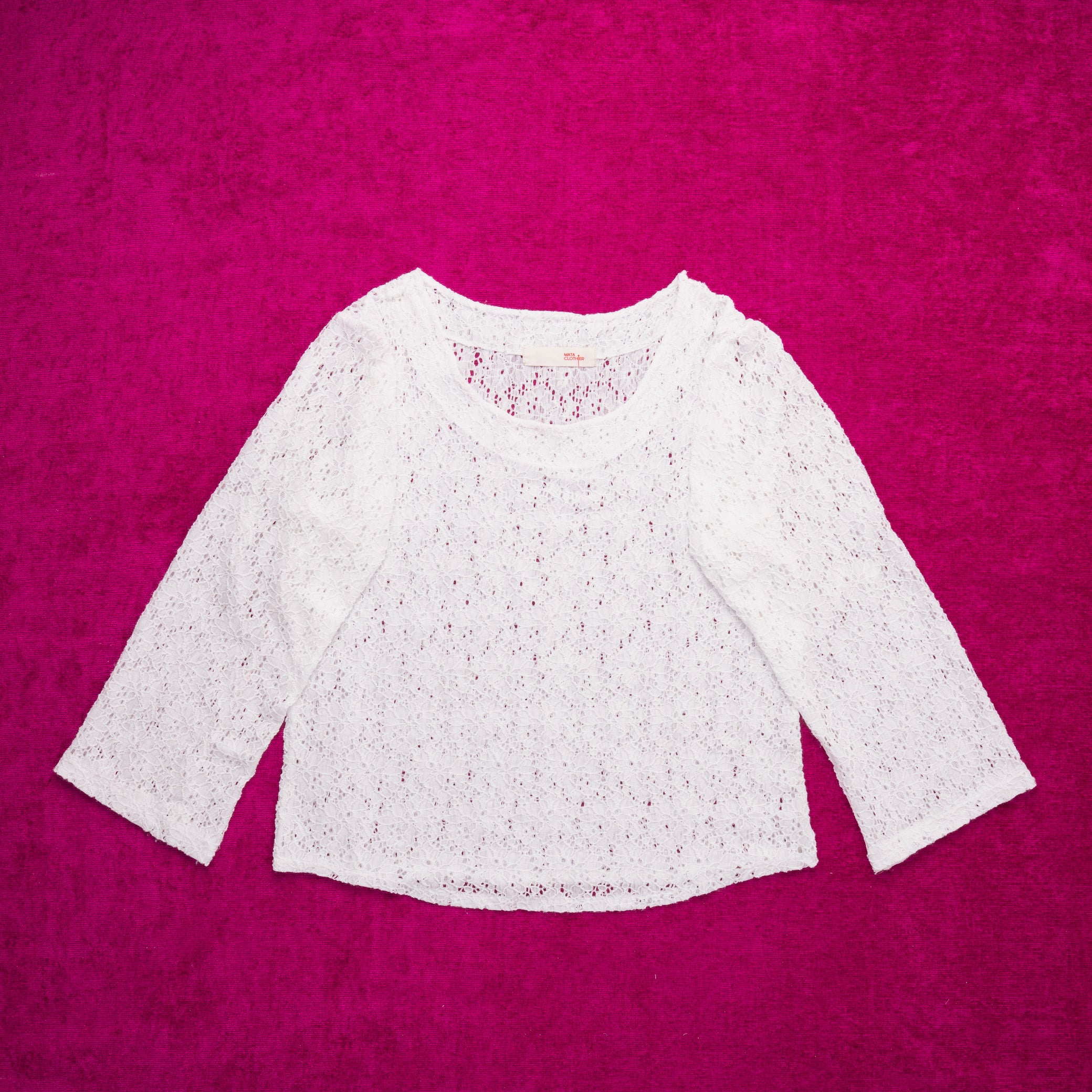 Korsola Pullover Blossom Lace - MATA CLOTHiER