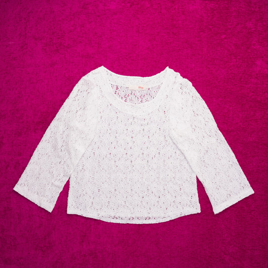 Korsola Pullover Blossom Lace - MATA CLOTHiER