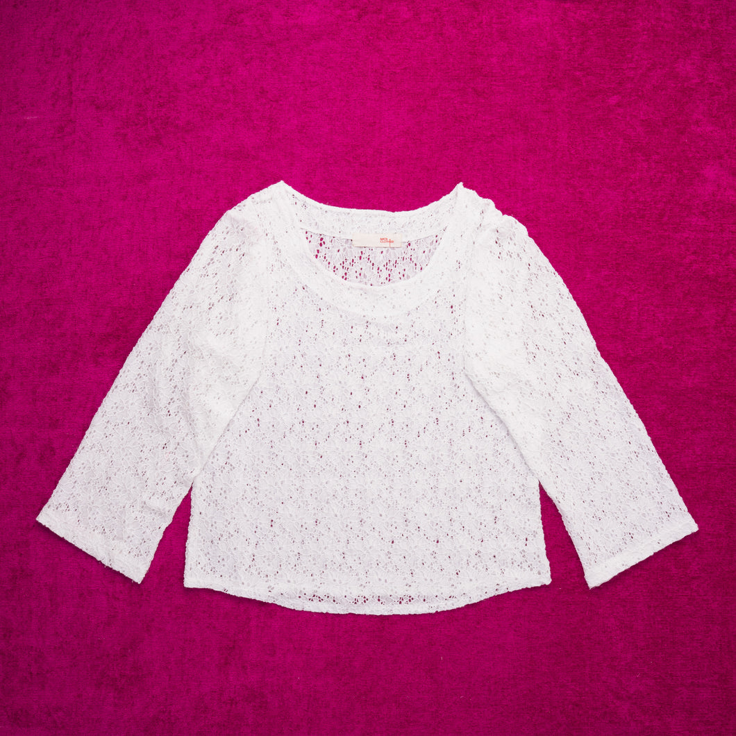 Korsola Pullover Blossom Lace - MATA CLOTHiER