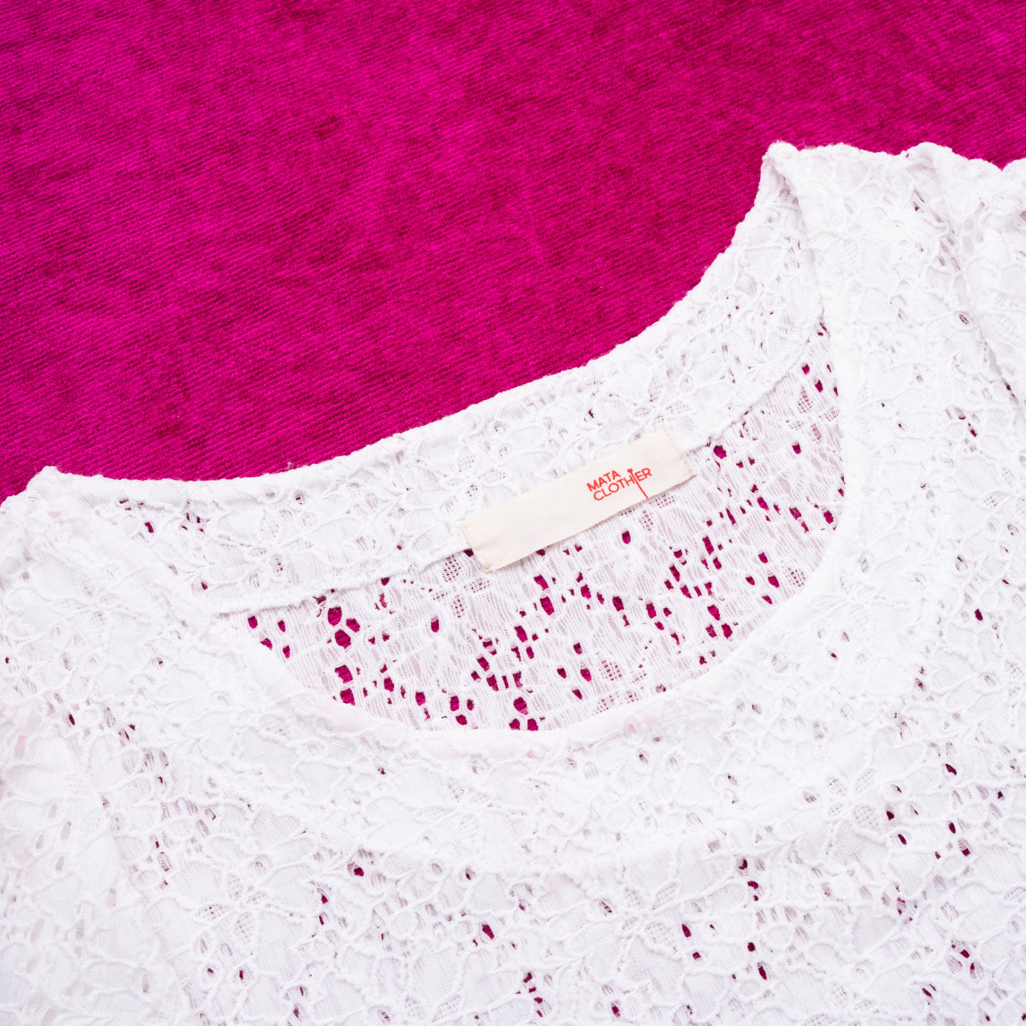 Korsola Pullover Blossom Lace - MATA CLOTHiER