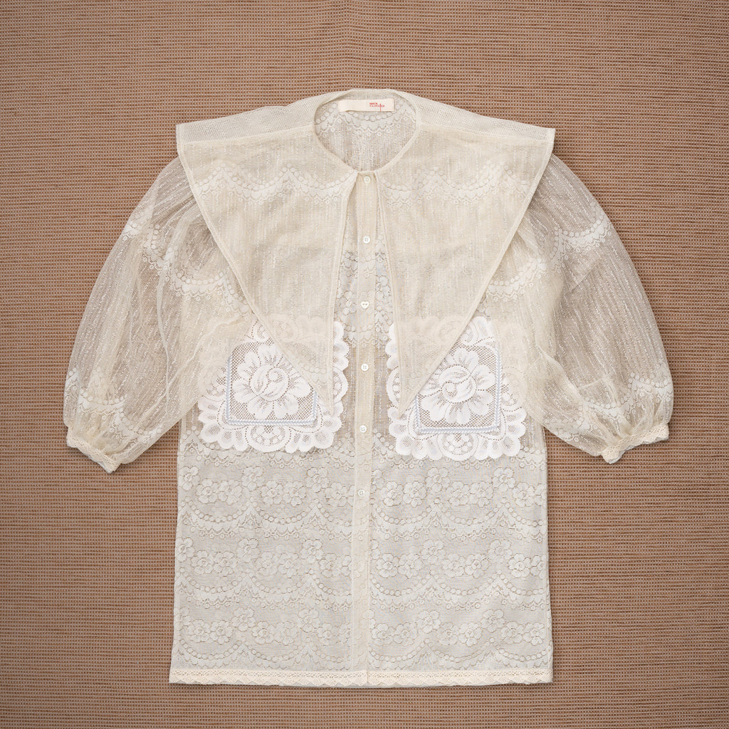 Sang Dewi Blouse Sunflora Lace - MATA CLOTHiER