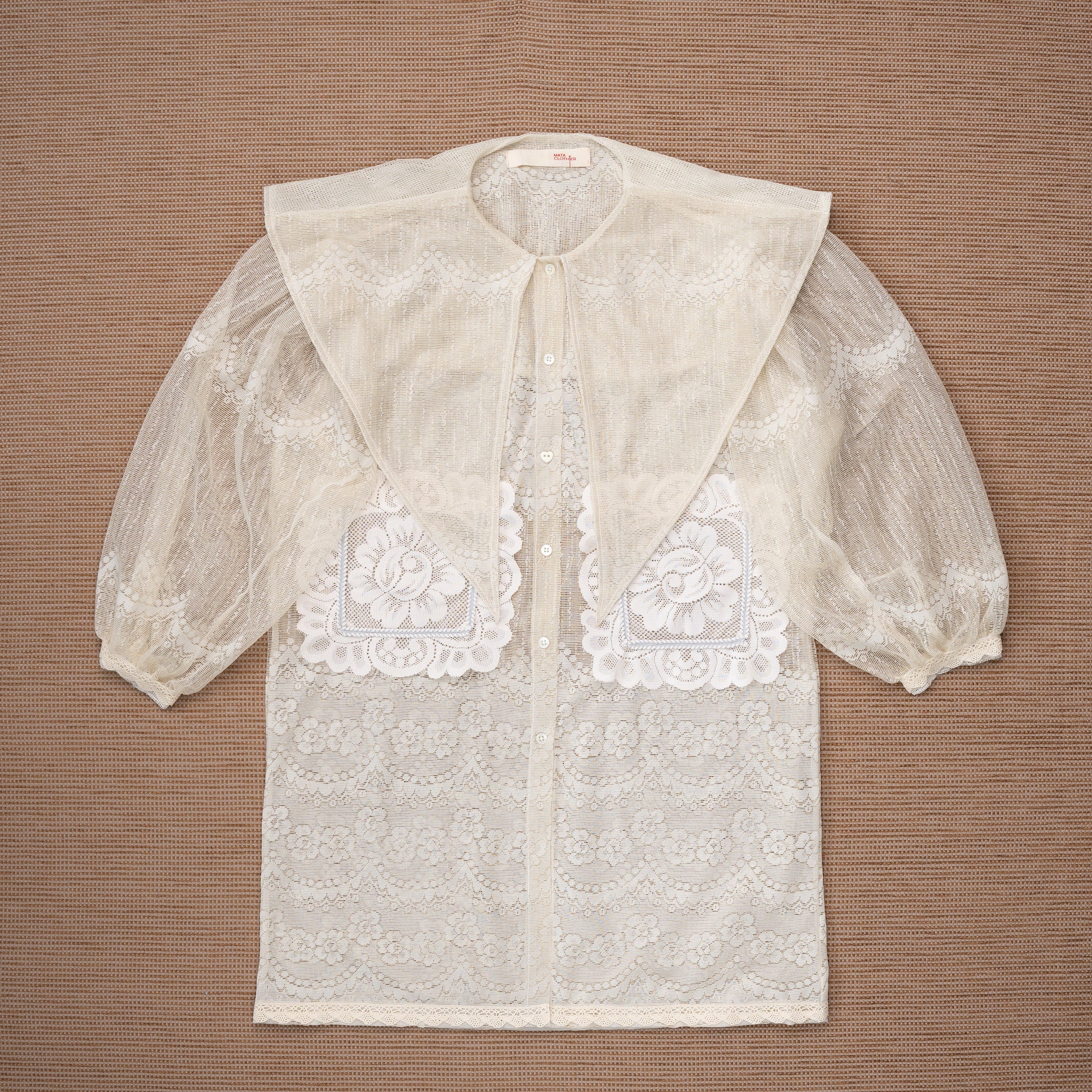 Sang Dewi Blouse Sunflora Lace - MATA CLOTHiER