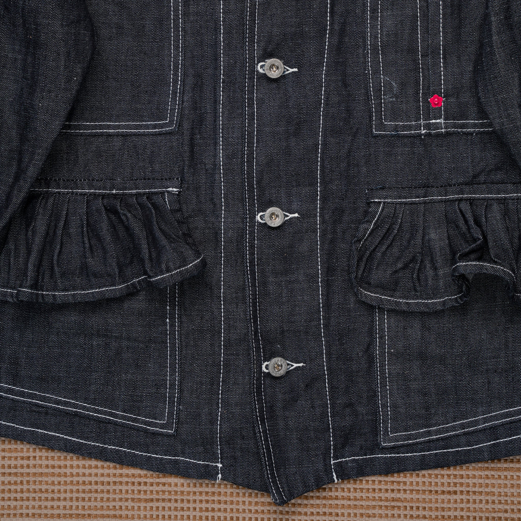 Ponita Jacket Denime - MATA CLOTHiER