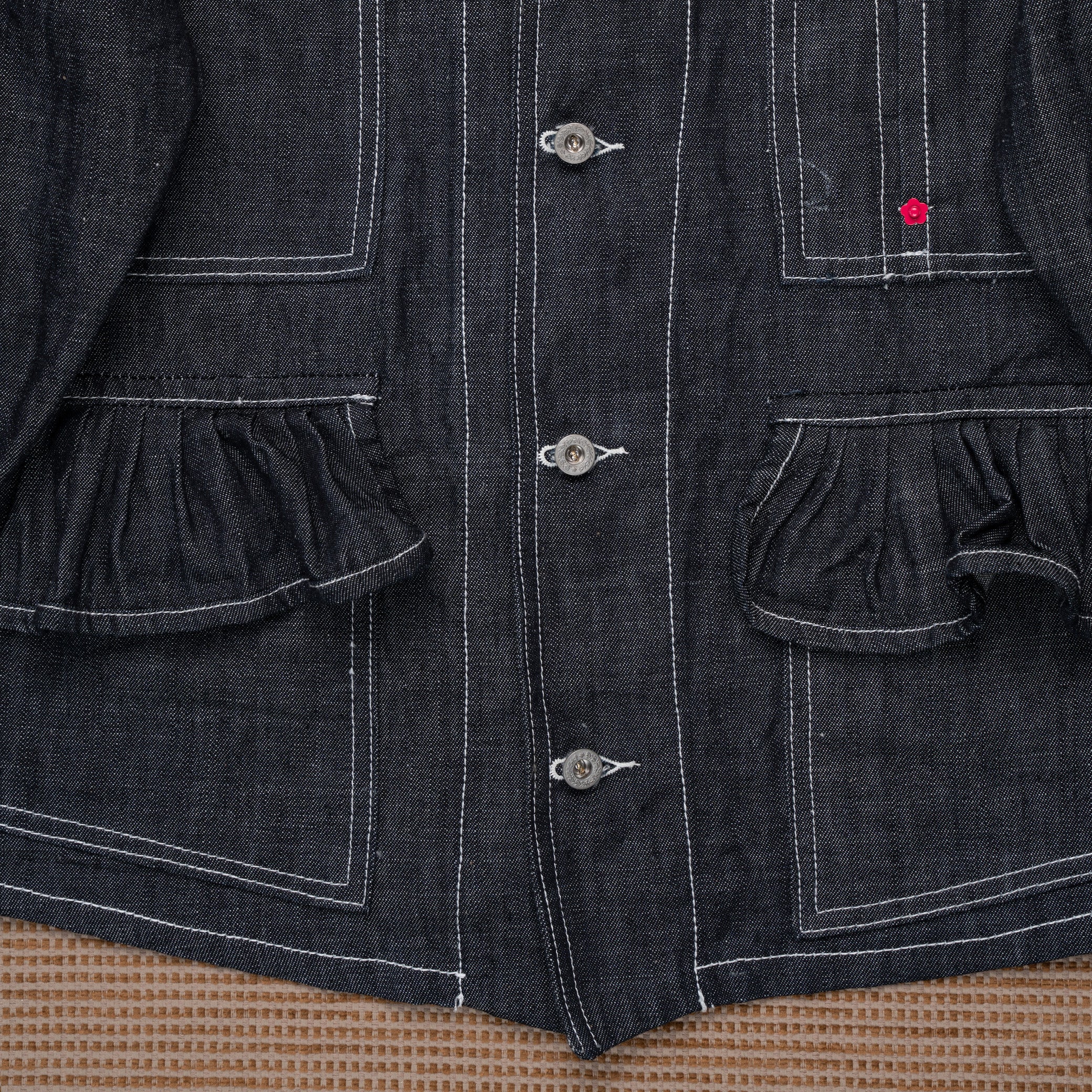 Ponita Jacket Denime - MATA CLOTHiER