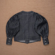 Load image into Gallery viewer, Ponita Jacket Denime - MATA CLOTHiER
