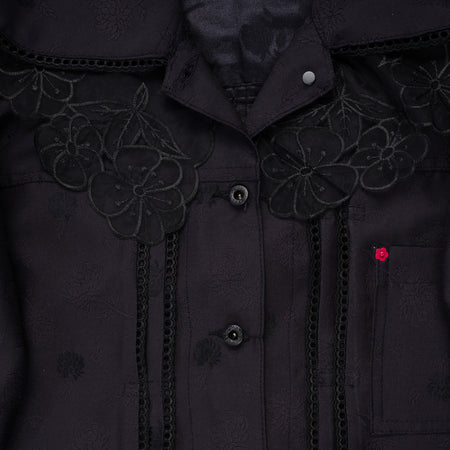 Emiria Jacket Botanic Puce - MATA CLOTHiER