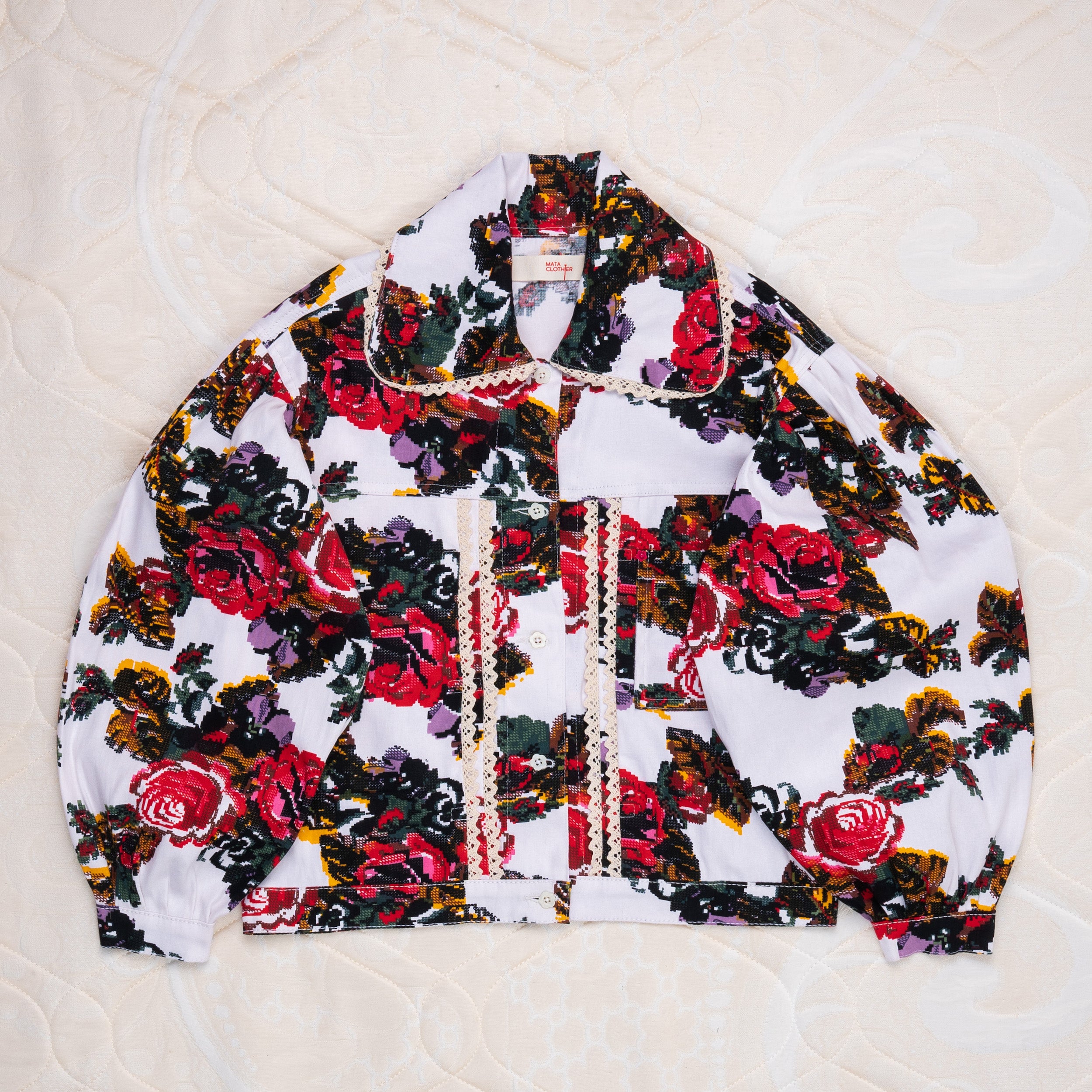 Emiria Jacket Kristik Snow - MATA RAYA