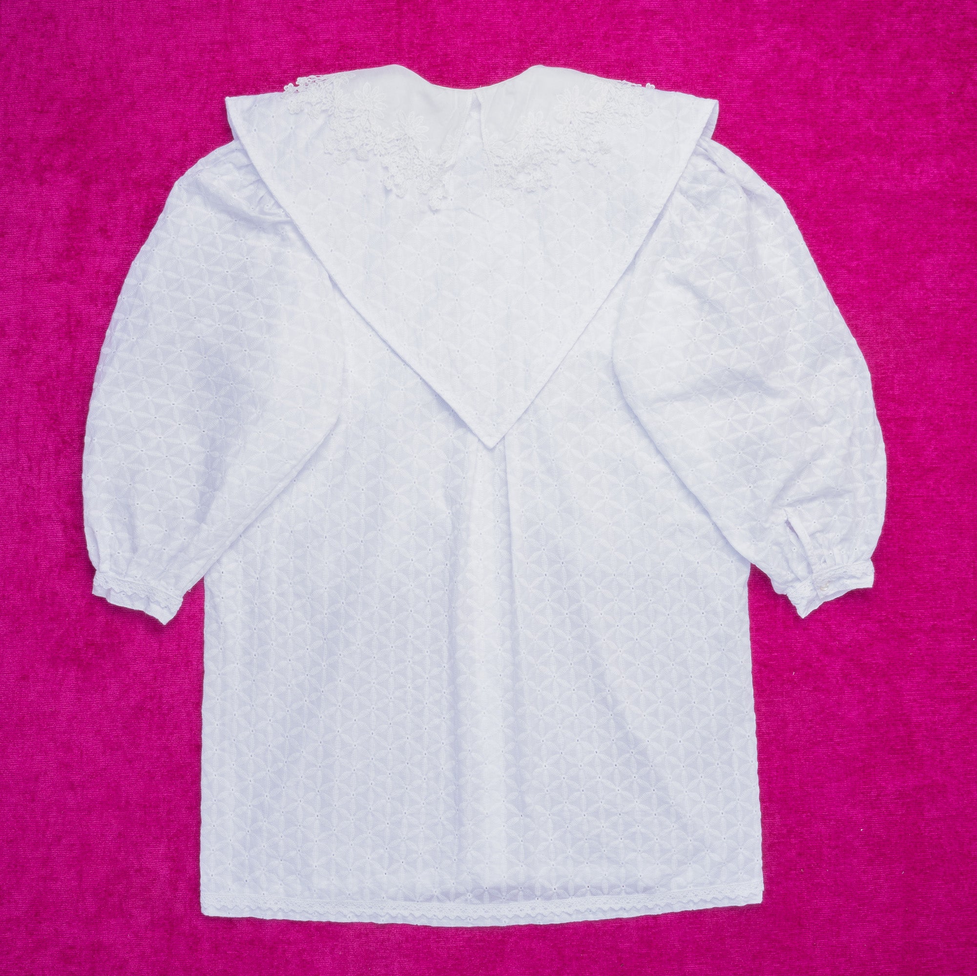 Sang Dewi Exta Blouse Kembang Kahiyang White - MATA CLOTHiER