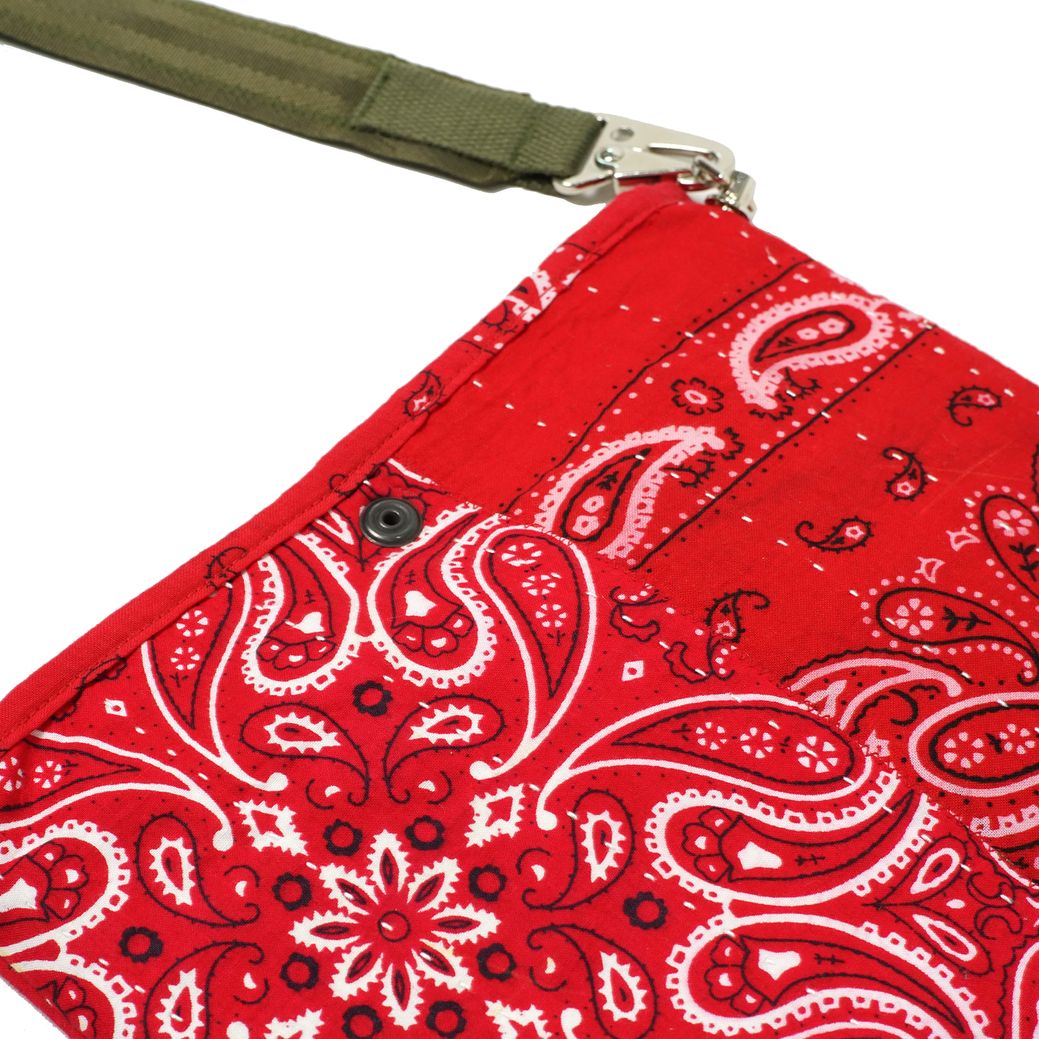Needleworks Studios Patchwork Bandana Sacoche Bag