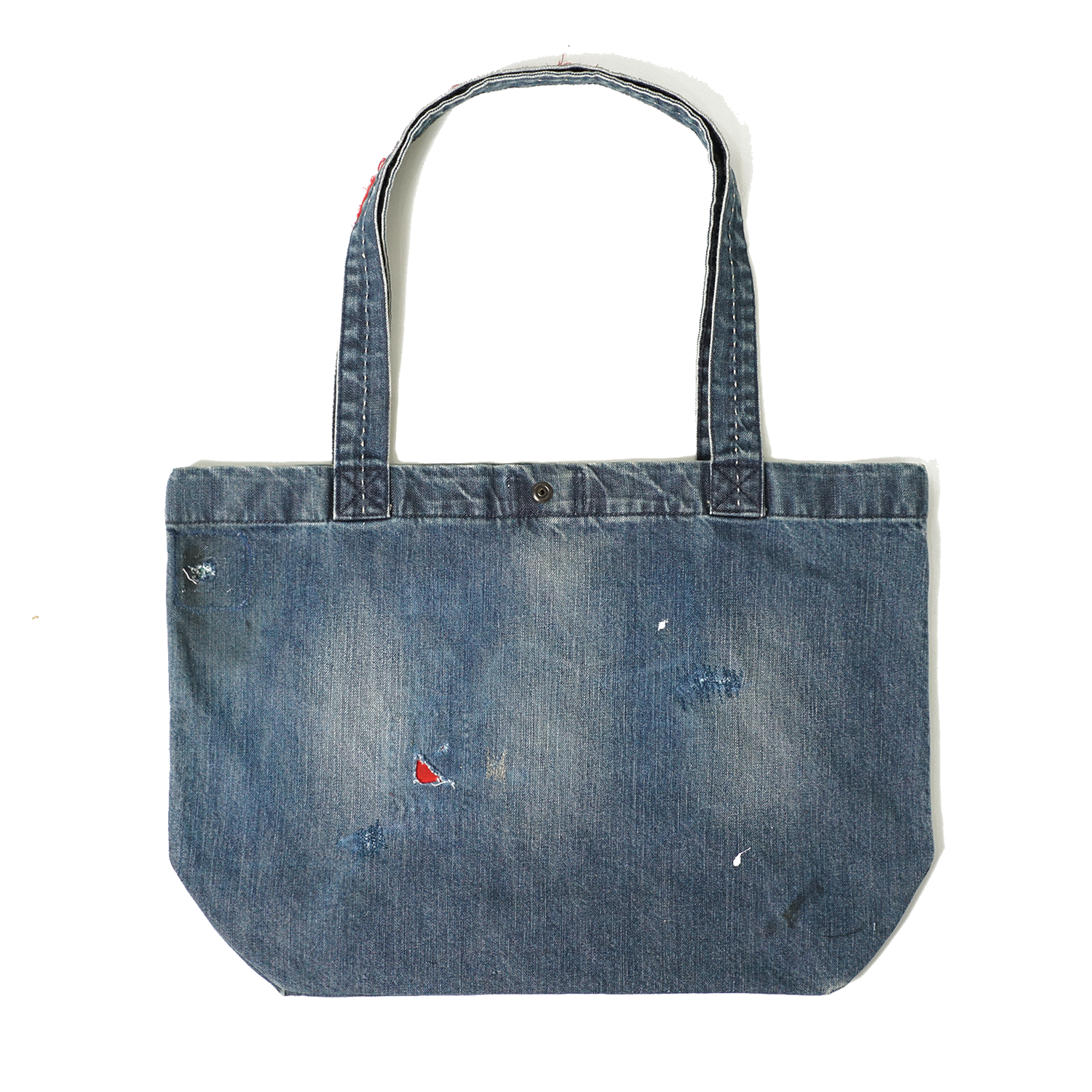 Pennant Denim Shopper Bag