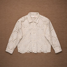 Load image into Gallery viewer, Pompe Jacket Shell Eyelet  - MATA CLOTHiER
