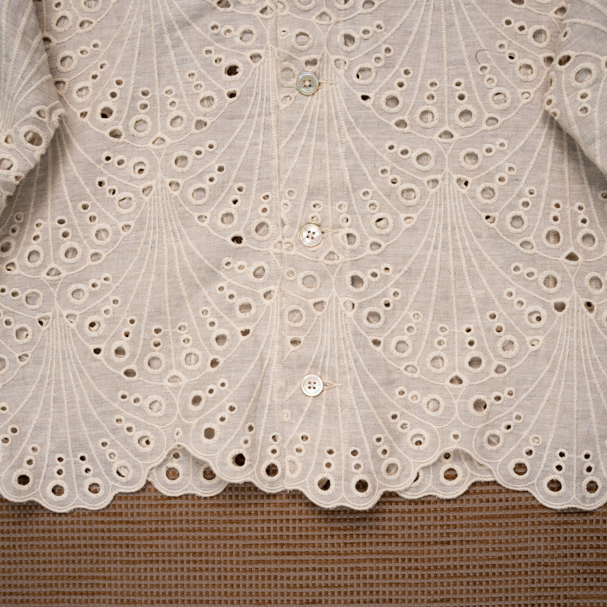 Pompe Jacket Shell Eyelet  - MATA CLOTHiER