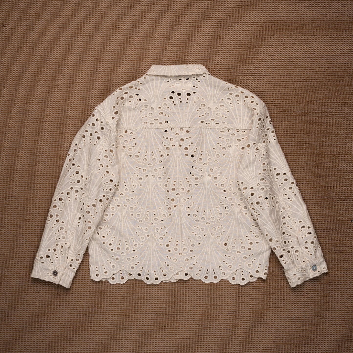 Pompe Jacket Shell Eyelet  - MATA CLOTHiER