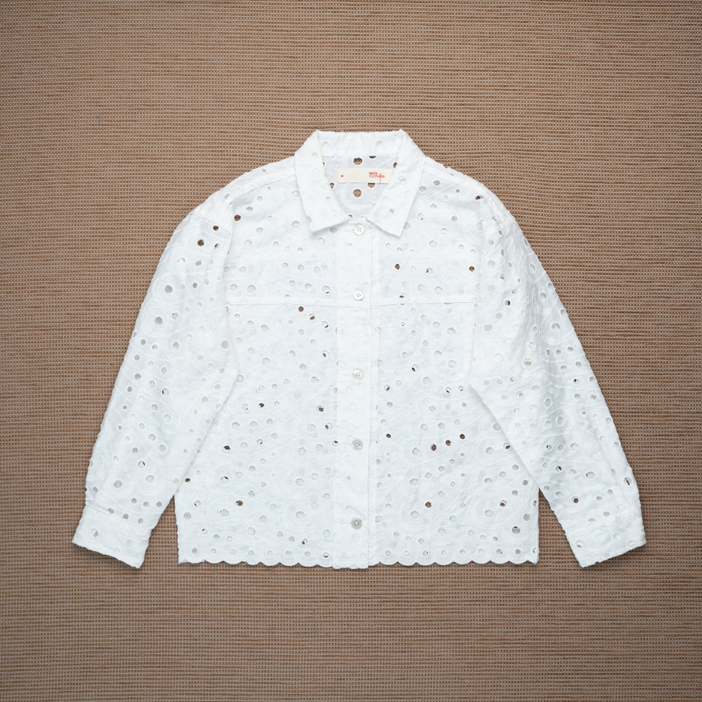 Pompe Jacket Shell Tako Eyelet  - MATA CLOTHiER