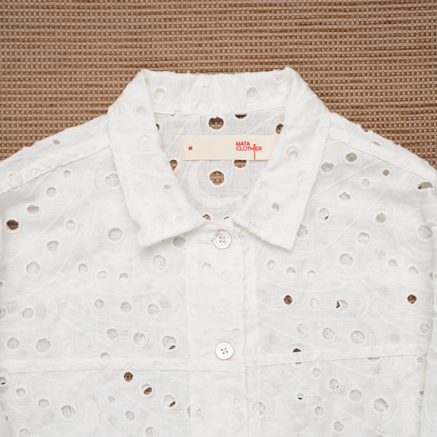 Pompe Jacket Shell Tako Eyelet  - MATA CLOTHiER