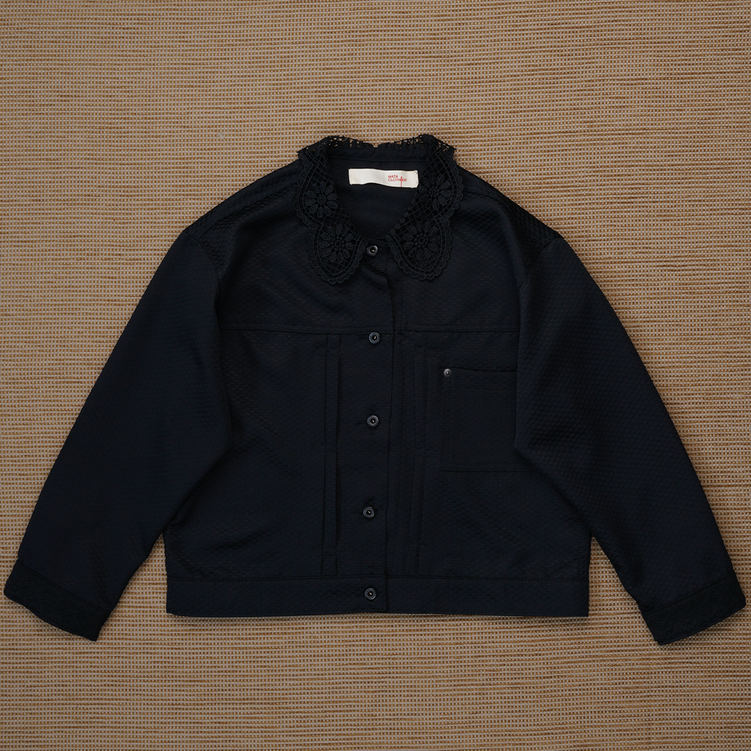 Pompe Jacket Checkered Black #2  - MATA CLOTHiER