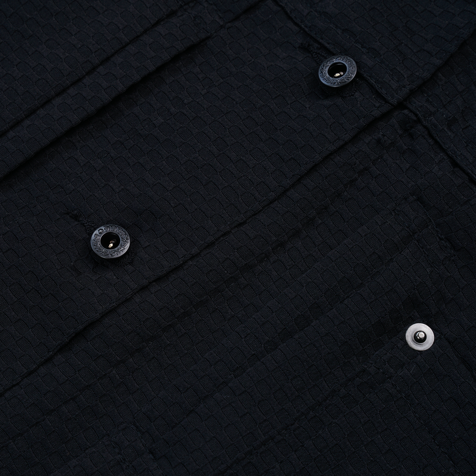 Pompe Jacket Checkered Black #2  - MATA CLOTHiER