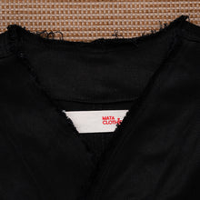 Load image into Gallery viewer, Ponita Jacket Extra Raw Noir - MATA CLOTHiER
