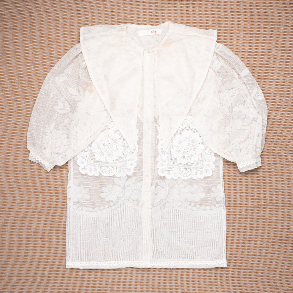Sang Dewi Blouse Lace Hibiscus - MATA CLOTHiER