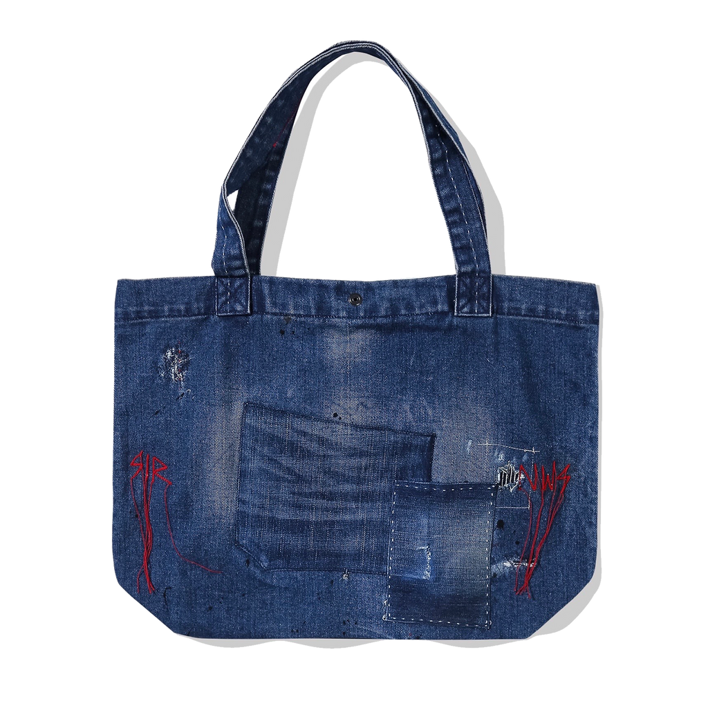 Violent Playground Denim Shopper Bag x SIR DANDY