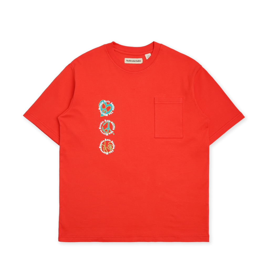 Weaves Doubleknit Jersey Chinese Red