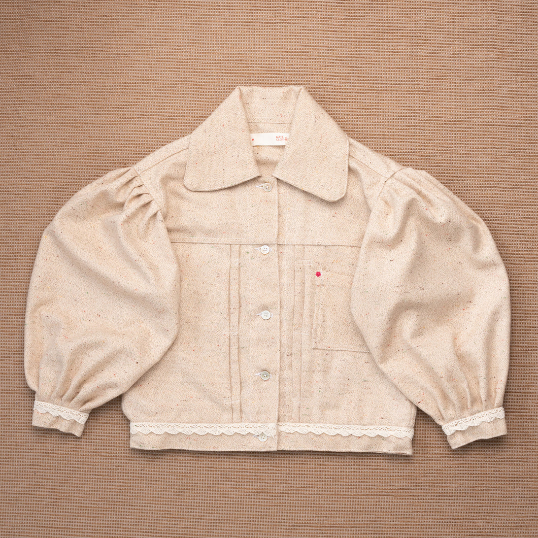 Emiria Jacket Neppi Cotton - MATA CLOTHiER