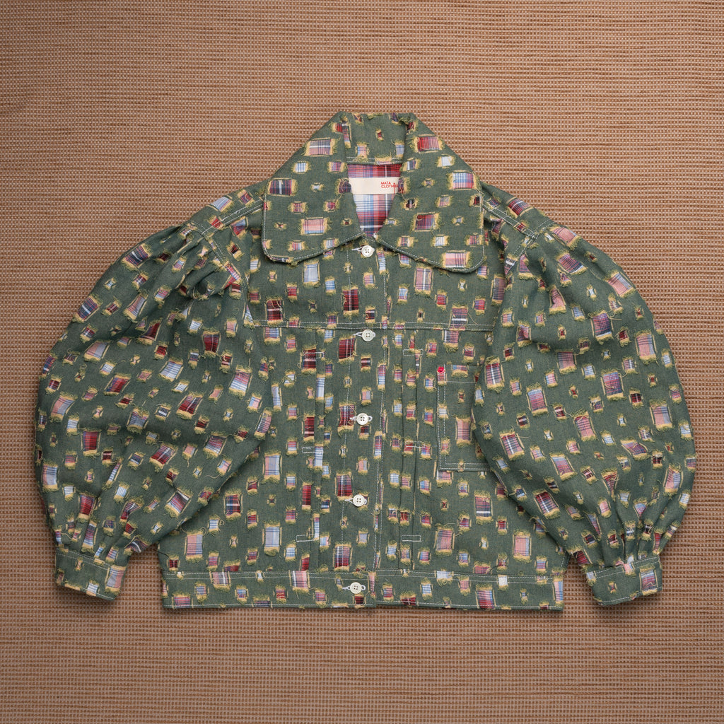 Emiria Jacket Cras Tartan - MATA CLOTHiER