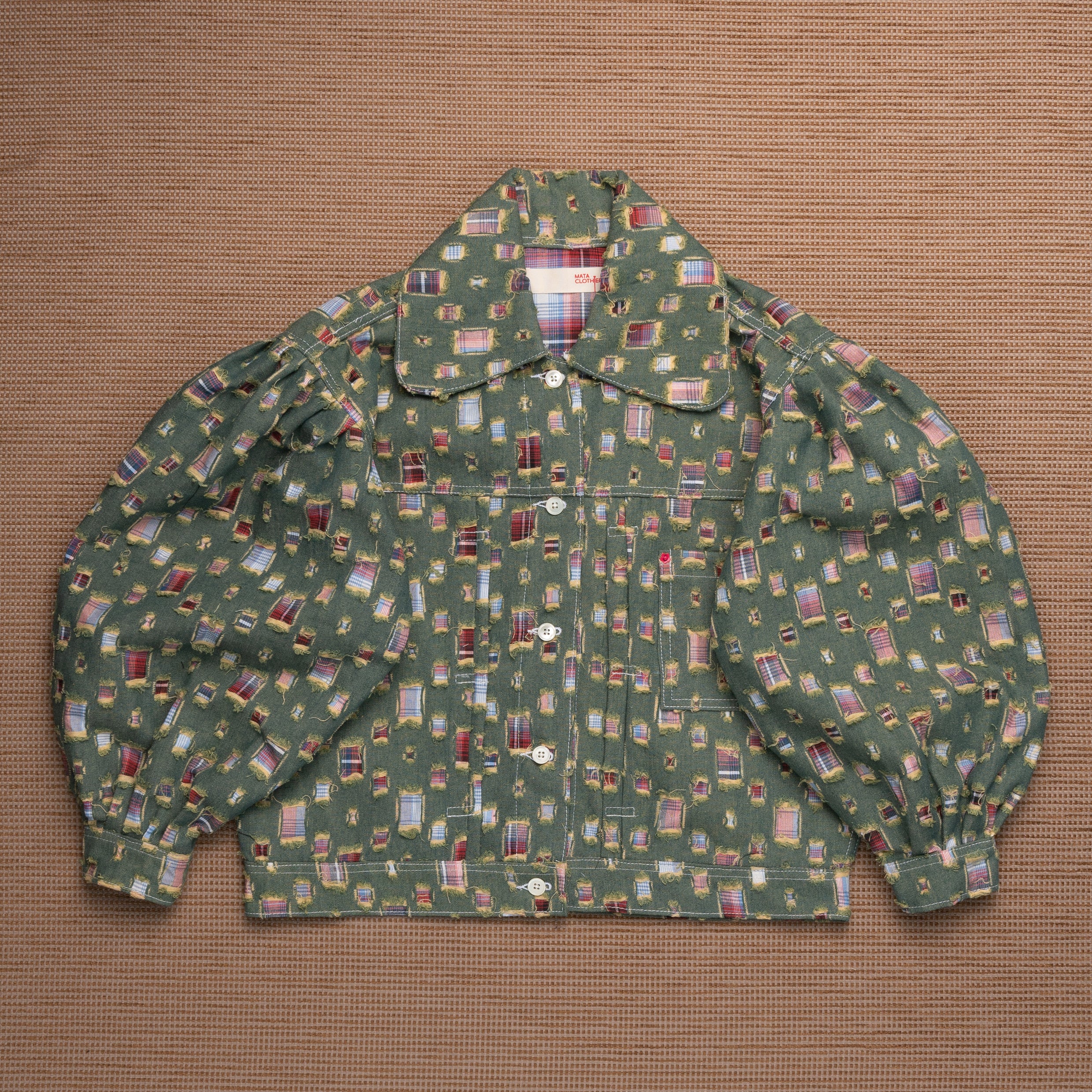 Emiria Jacket Cras Tartan - MATA CLOTHiER