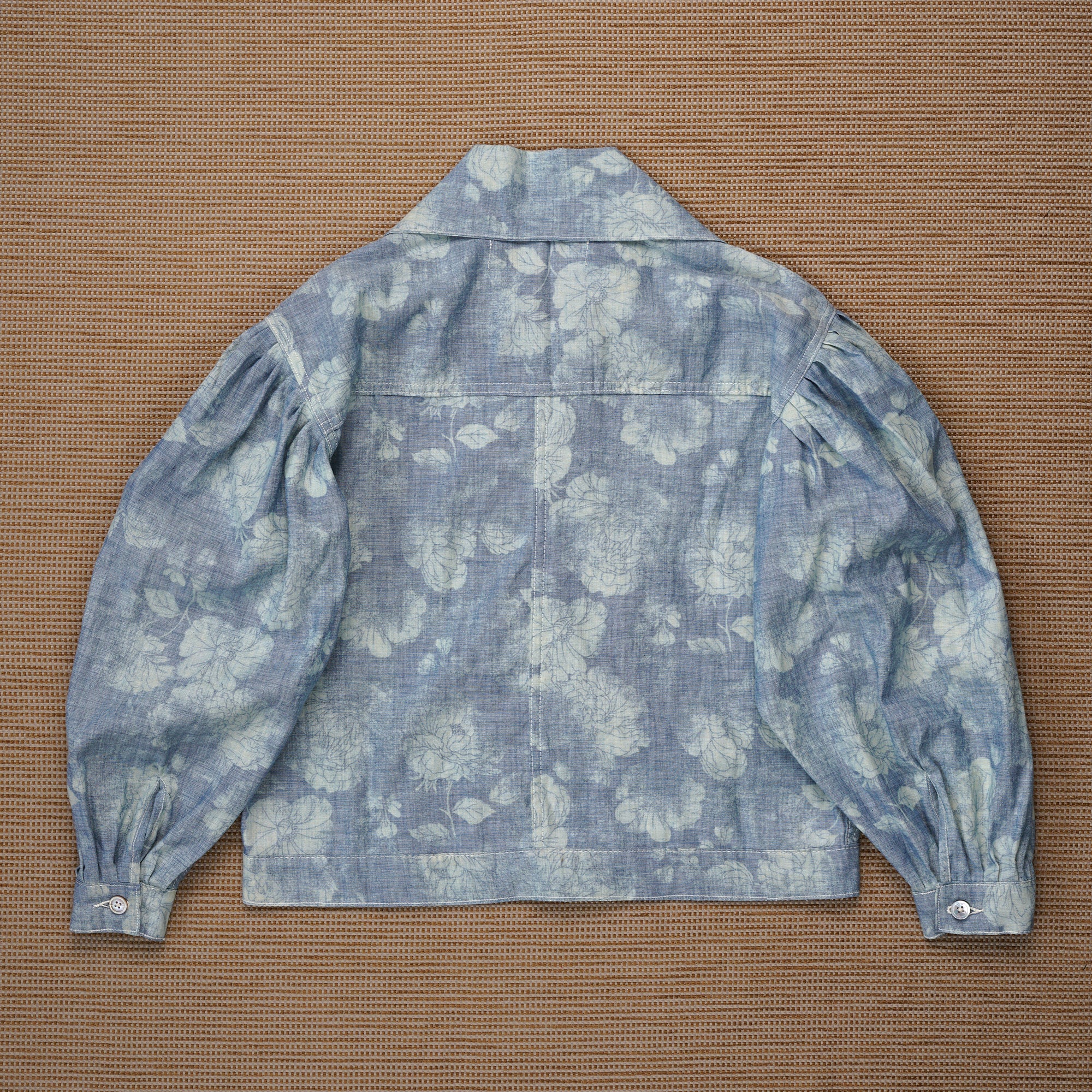 Emiria Jacket Hibiscus - MATA CLOTHiER