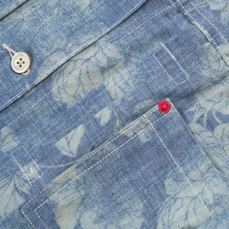 Emiria Jacket Hibiscus - MATA CLOTHiER