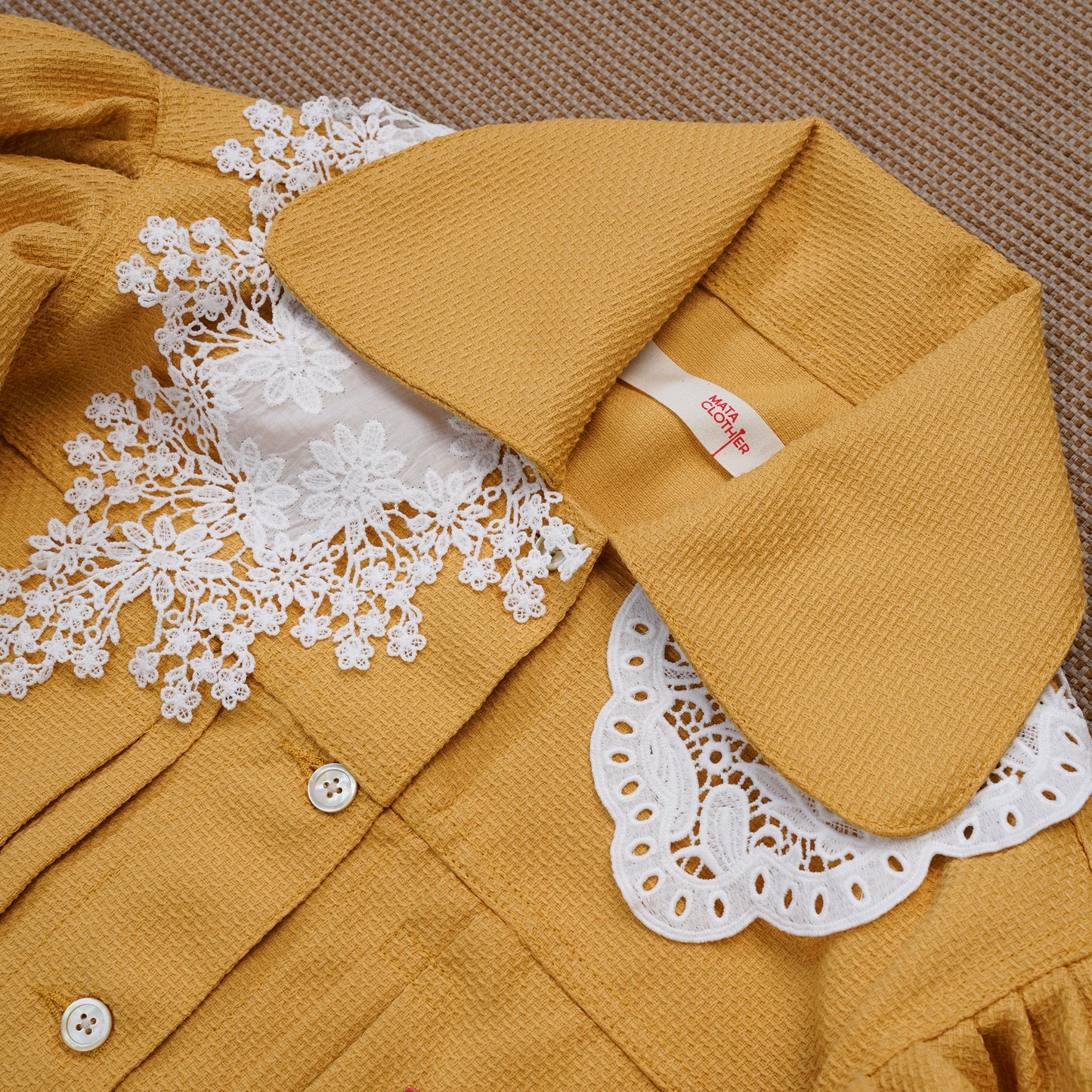 Emiria Extra Jacket Ducky Waffle - MATA CLOTHiER