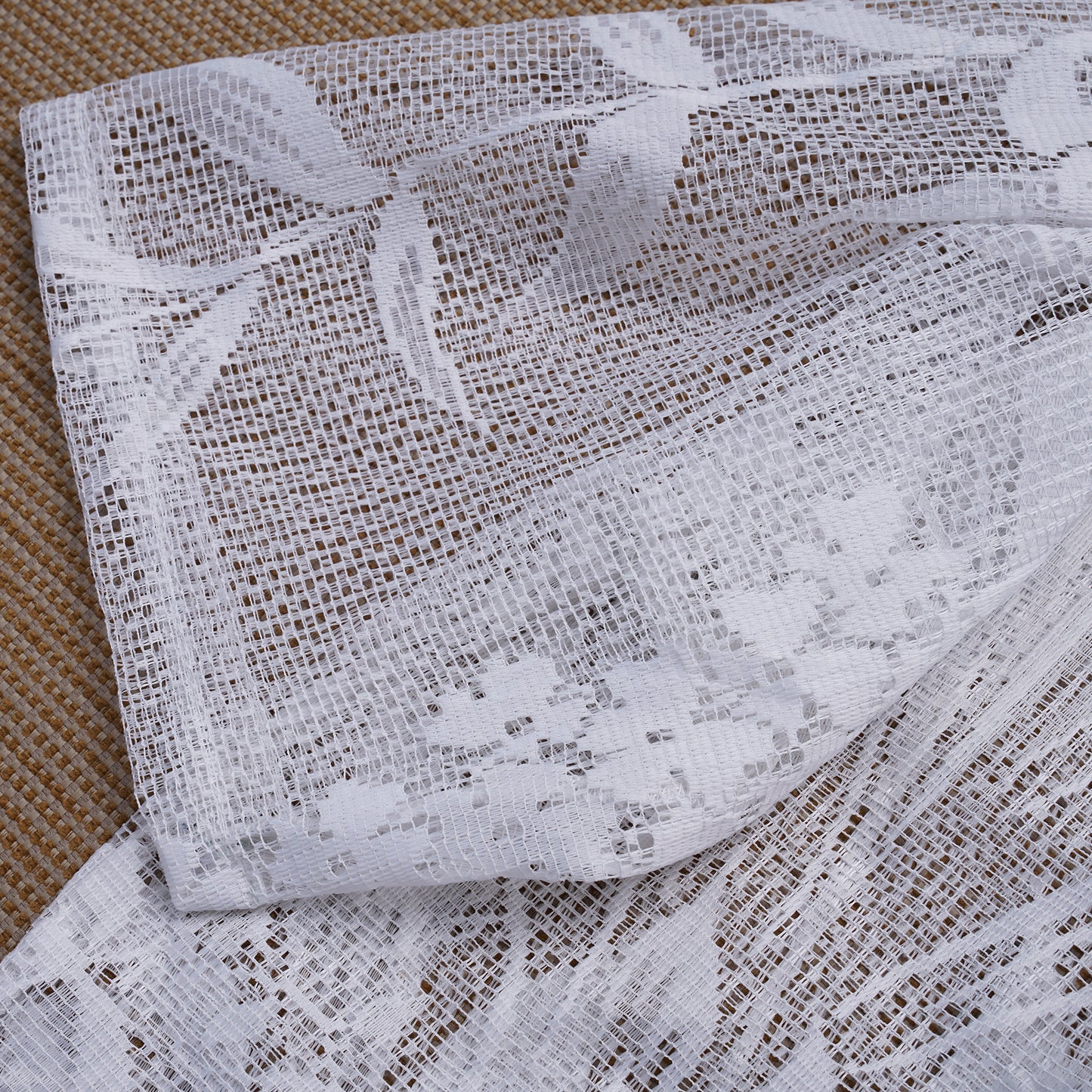 Guaya Blouse Floral Lace White  - MATA CLOTHiER