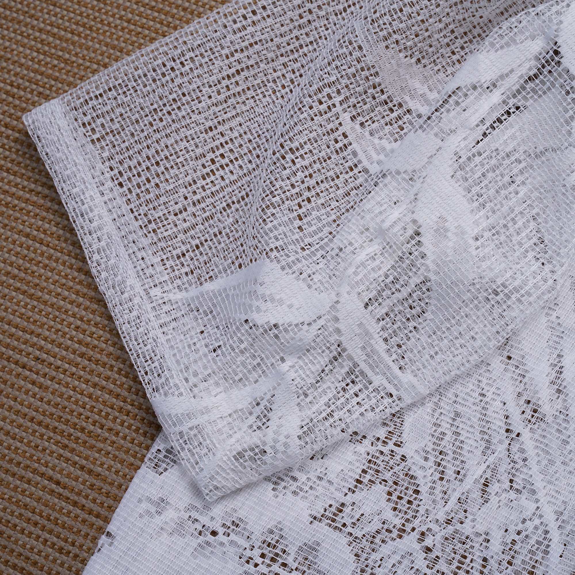 Guaya Blouse Floral Lace White  - MATA CLOTHiER