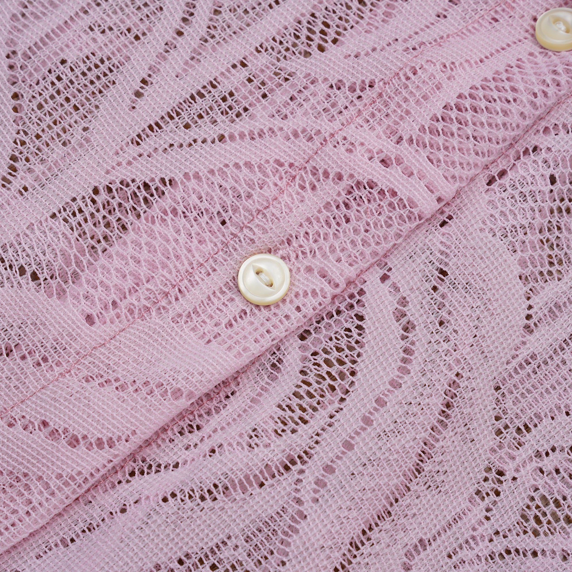Guaya Blouse Floral Lace Pink - MATA CLOTHiER
