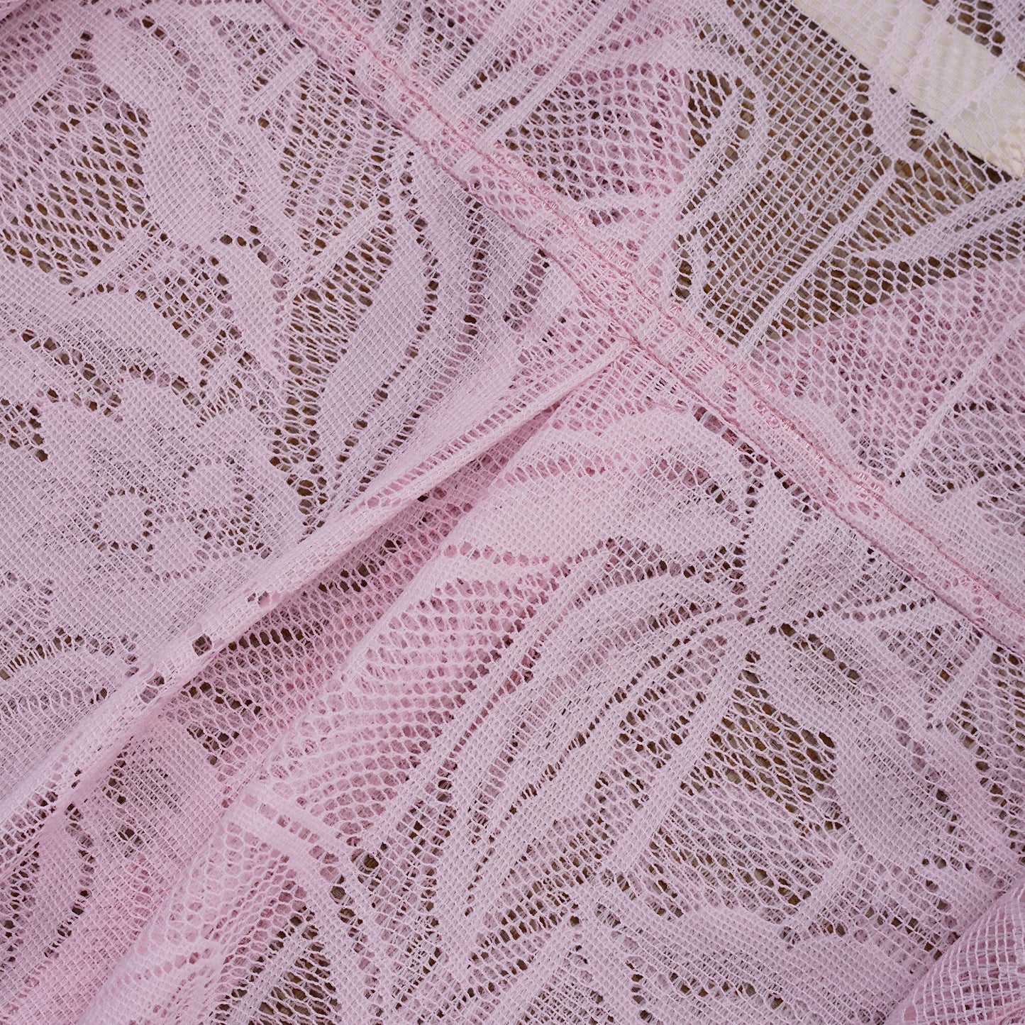Guaya Blouse Floral Lace Pink - MATA CLOTHiER