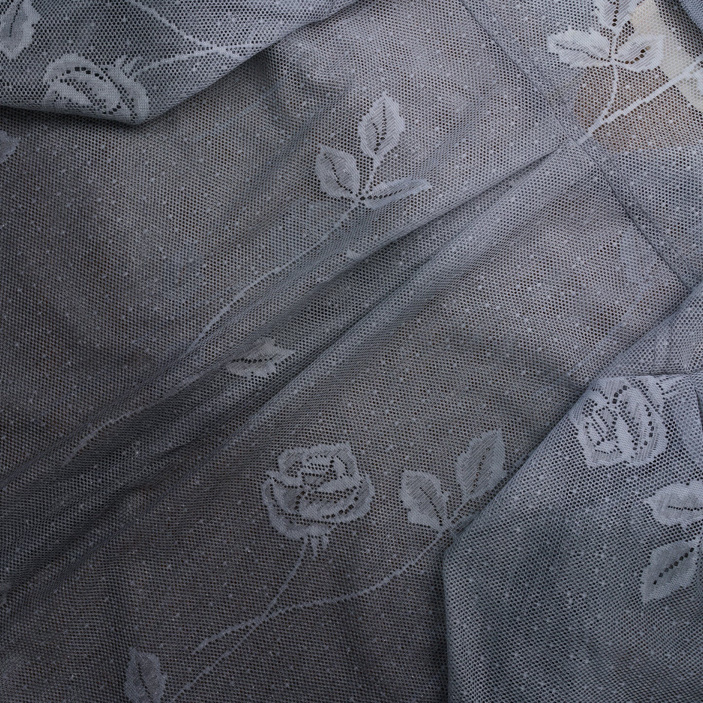 Guaya Blouse Ombre Lace Grey  - MATA CLOTHiER