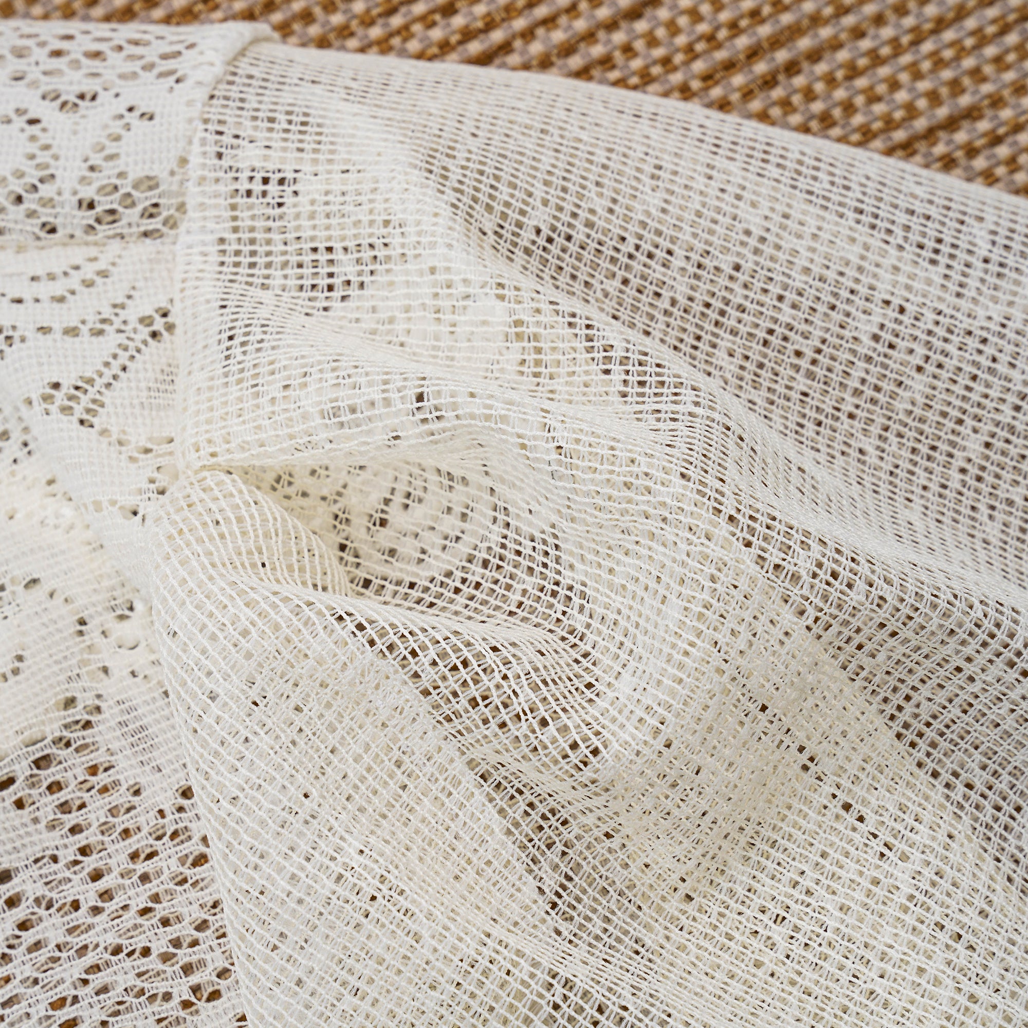 Guaya Blouse Arabaesque Lace Ivory - MATA CLOTHiER