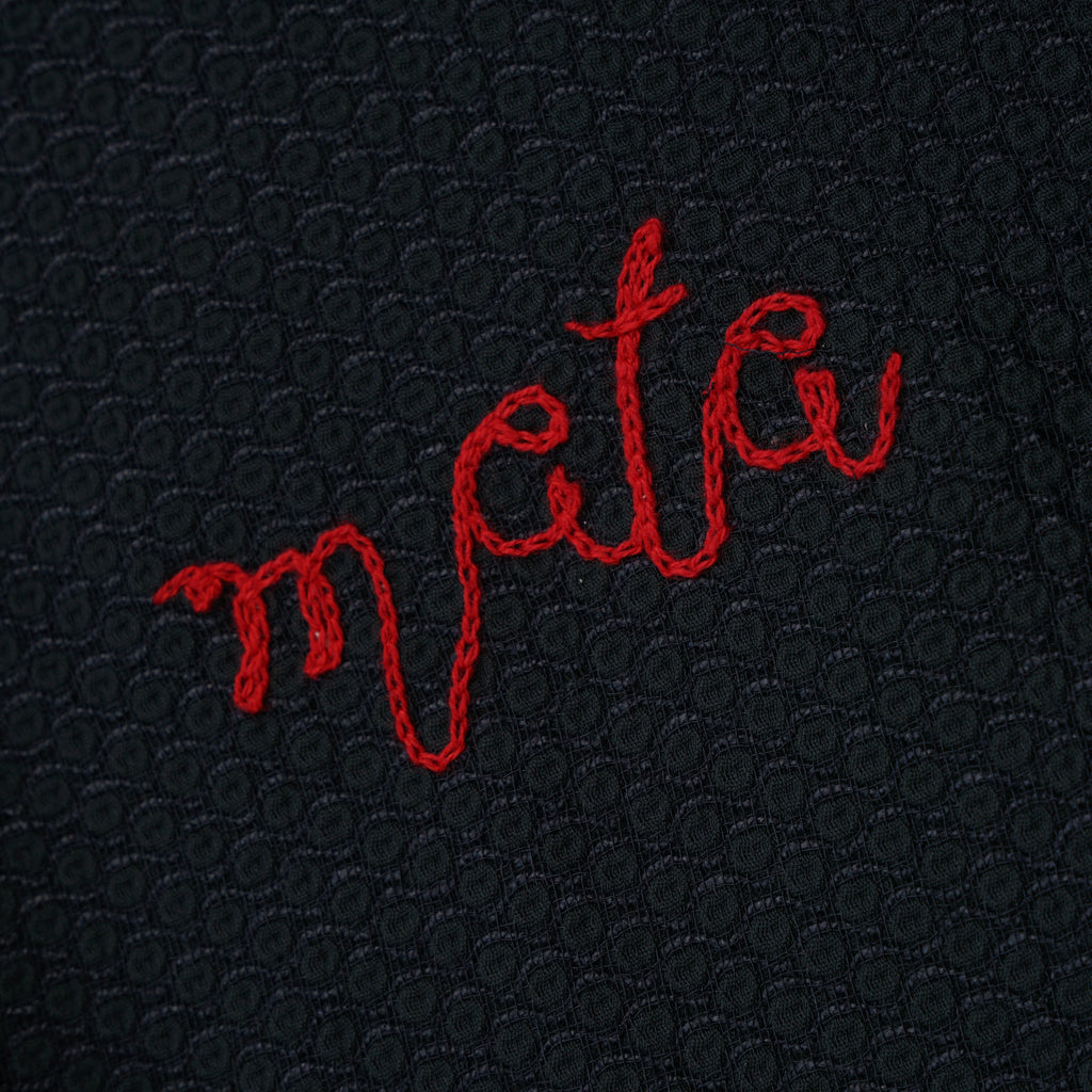 Middy Blouse Polkadate Black - MATA CLOTHiER