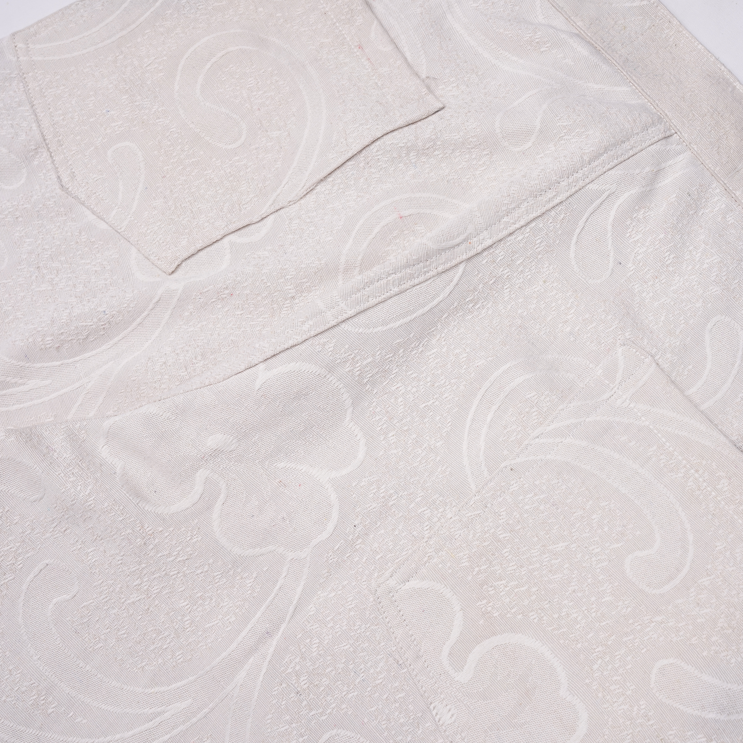 Lombard Pants Floral Ivory - MATA CLOTHiER