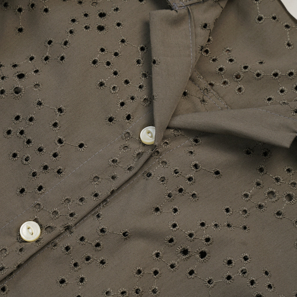 Piyayi Blouse Crux Moss - MATA CLOTHiER