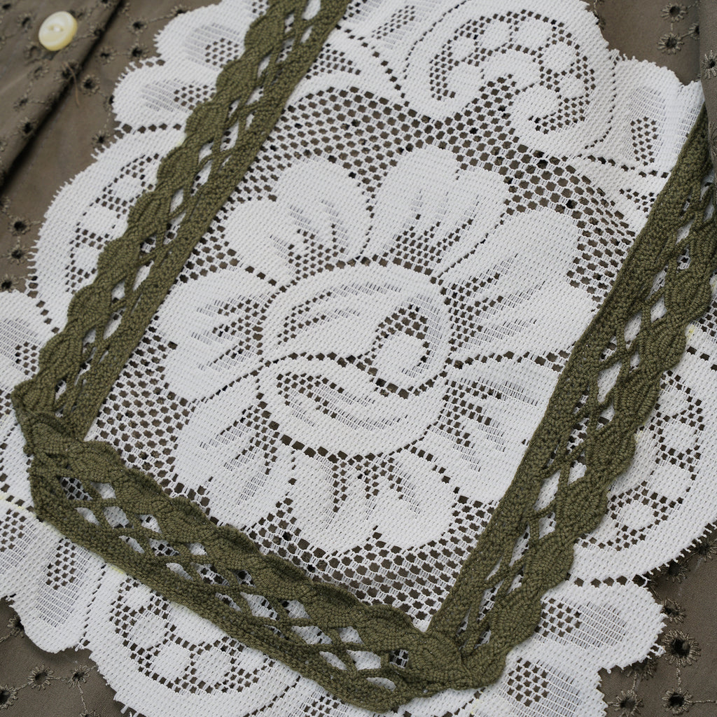 Piyayi Blouse Crux Moss - MATA CLOTHiER