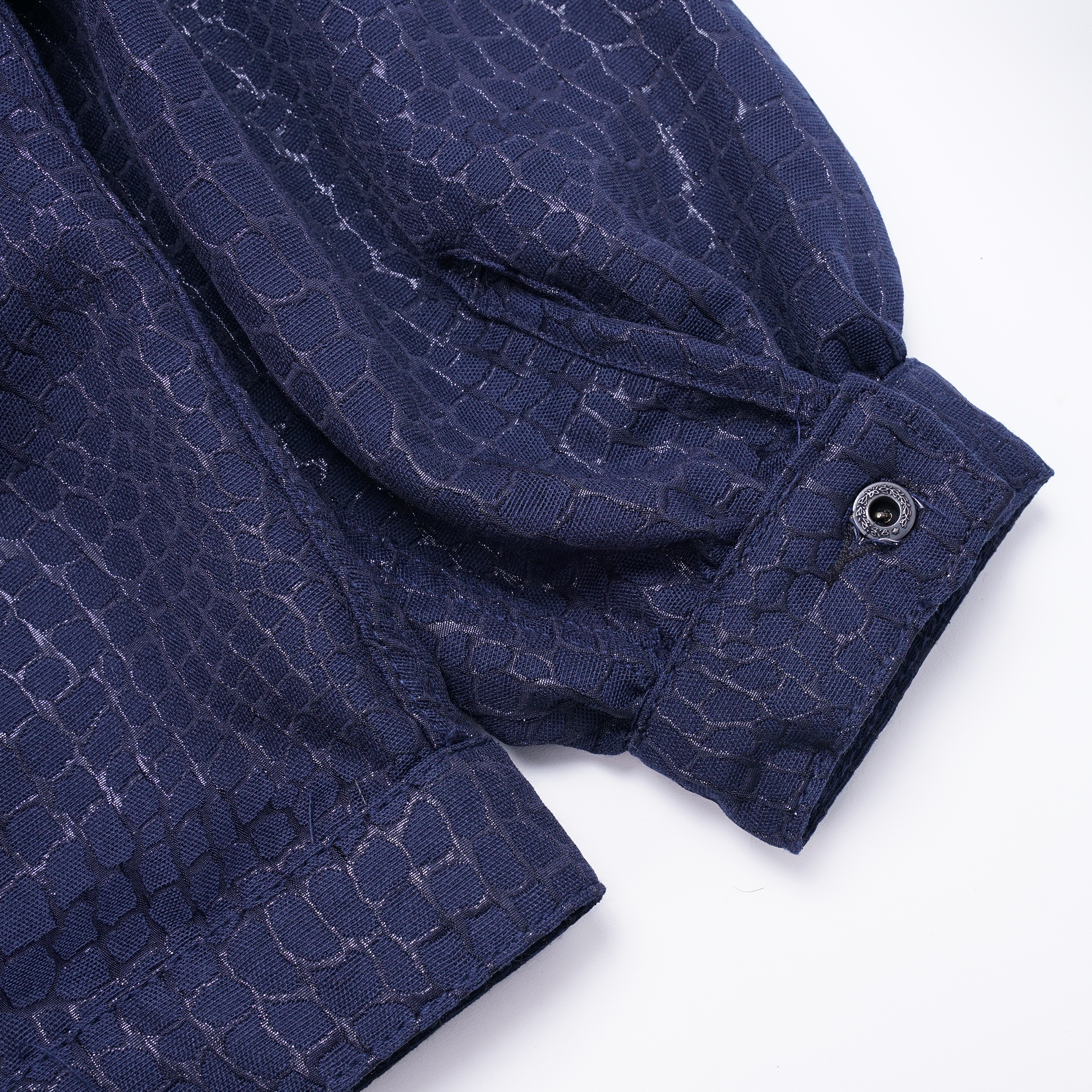 Spekta Jacket Giraffe Midnight Blue - MATA CLOTHiER